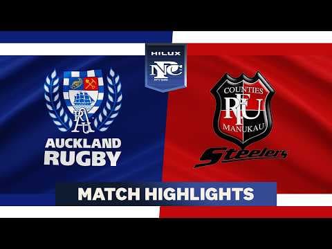 HIGHLIGHTS | Auckland vs Counties Manukau