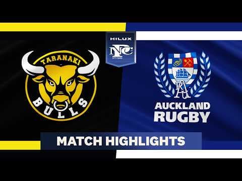 HIGHLIGHTS | Taranaki vs Auckland
