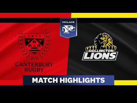 HIGHLIGHTS | Canterbury vs Wellington