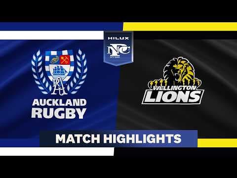 Auckland 34 - 31 Wellington