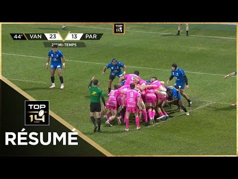 RC Vannes 33-28 Stade Français Paris