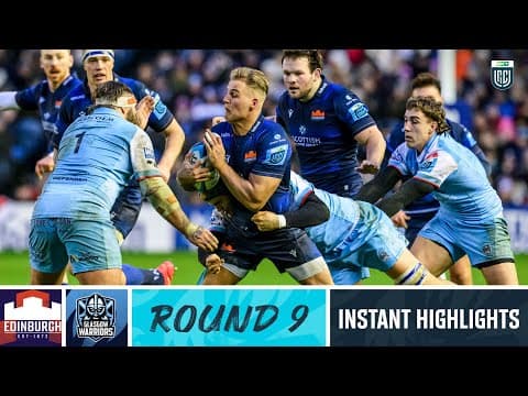 United Rugby Championship: Edinburgh vs Glasgow Warriors