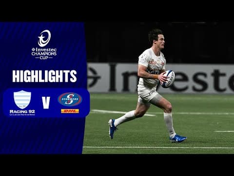 Racing 92 31 - 22 Stormers