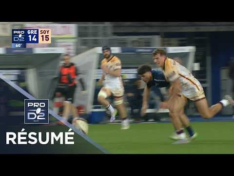 HIGHLIGHTS | FC Grenoble Rugby vs Soyaux-Angoulême XV