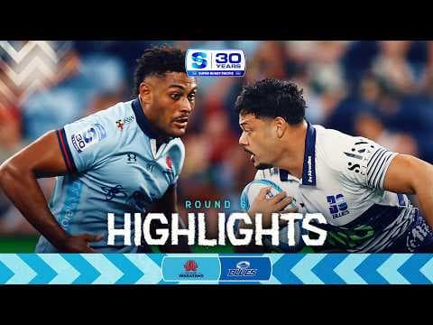 HIGHLIGHTS | Waratahs vs Blues