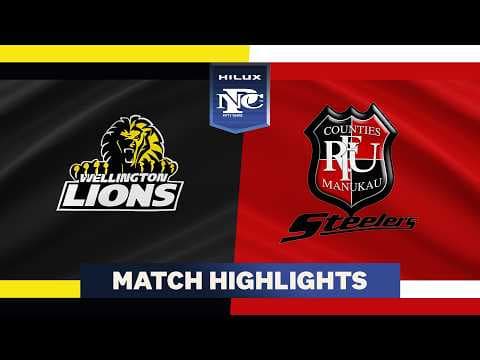 HIGHLIGHTS | Wellington vs Counties Manukau