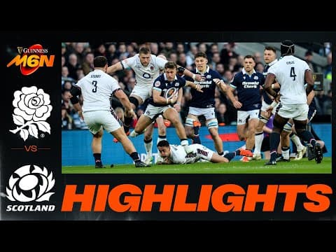 England 16 - 15 Scotland