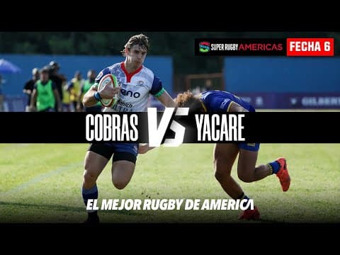 #SRA2025 | HIGHLIGHTS | Fecha 6 - Cobras 31 vs Yacare 38