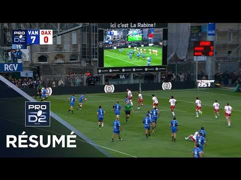 HIGHLIGHTS | RC Vannes vs US Dax