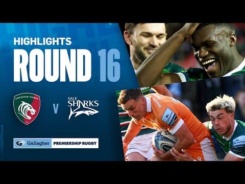 Leicester 44 - 34 Sharks