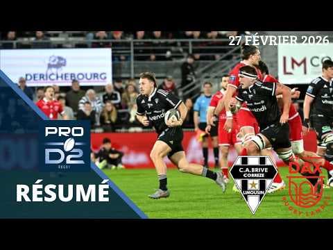 HIGHLIGHTS | CA Brive vs US Dax