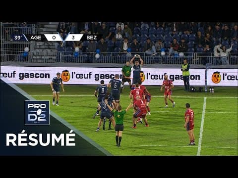 HIGHLIGHTS | SU Agen vs AS Béziers Hérault