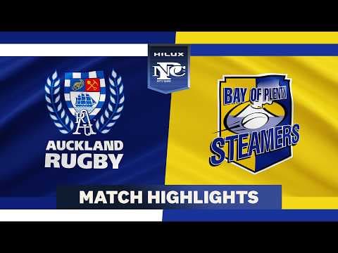 HIGHLIGHTS | Auckland vs Bay of Plenty