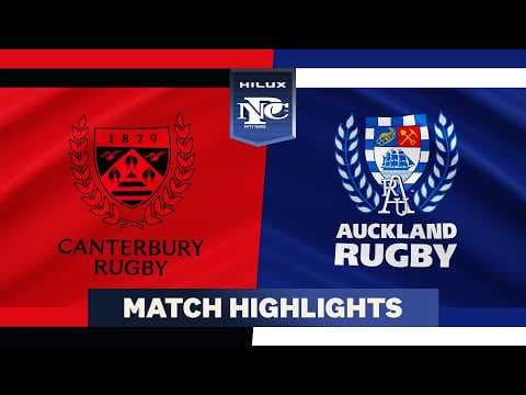 Canterbury 38 - 31 Auckland