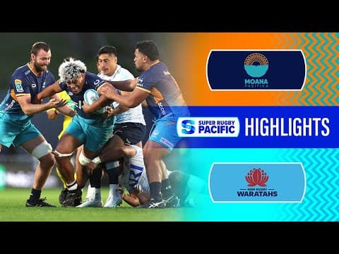 Moana Pasifika 27 - 12 Waratahs