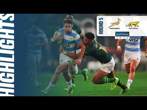 HIGHLIGHTS | South Africa vs Argentina