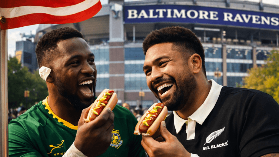 "Good Morning, My Neighbors!" The Boks And All Blacks Are Coming To America