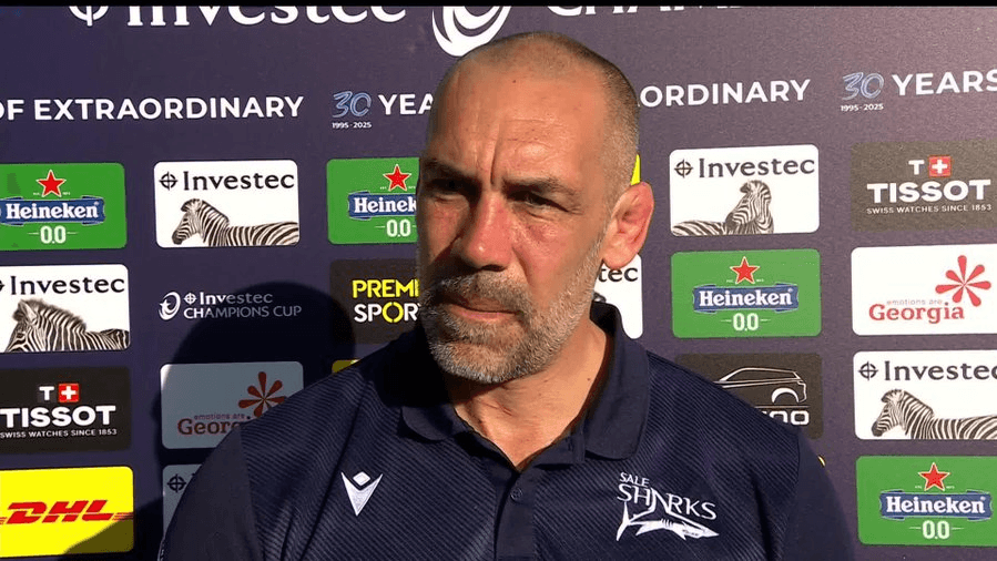 Sanderson's delighted with Sale performance in defeat